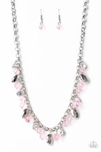 Load image into Gallery viewer, Paparazzi Necklaces Downstage Dazzle - Pink