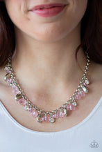 Load image into Gallery viewer, Paparazzi Necklaces Downstage Dazzle - Pink