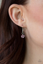 Load image into Gallery viewer, Paparazzi Necklaces Downstage Dazzle - Pink