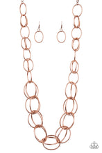 Load image into Gallery viewer, Paparazzi Necklaces Elegantly Ensnared - Copper