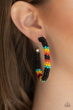Load image into Gallery viewer, Paparazzi Earrings Bodaciously Beaded - Black