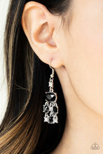 Load image into Gallery viewer, Paparazzi Earrings Demurely Divine - Black