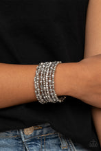 Load image into Gallery viewer, Paparazzi Bracelets ICE Knowing You - Silver