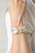 Load image into Gallery viewer, Paparazzi Bracelets Speechless Sparkle - Gold