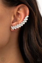 Load image into Gallery viewer, Paparazzi Earrings I Think ICE Can - White