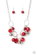 Load image into Gallery viewer, Paparazzi Necklaces Cosmic Getaway - Red
