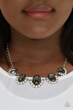 Load image into Gallery viewer, Paparazzi Necklaces The Queen Demands It - Silver