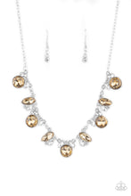 Load image into Gallery viewer, Paparazzi Necklaces BLING to Attention - Brown