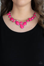 Load image into Gallery viewer, Paparazzi Necklaces Mystical Mirage - Pink