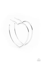 Load image into Gallery viewer, Pre Order Paparazzi Earrings Heartbreaker Hustle - Silver