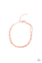 Load image into Gallery viewer, Paparazzi Bracelets Double The Diamonds - Copper