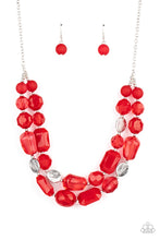 Load image into Gallery viewer, Oceanic Opulence - Red necklace