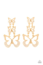 Load image into Gallery viewer, Flamboyant Flutter - Multi Post earrings