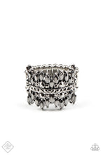 Load image into Gallery viewer, Paparazzi Rings Fashion Fix Cosmic Confetti - Silver