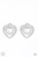 Load image into Gallery viewer, Ever Enamored - White earrings
