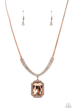 Load image into Gallery viewer, Paparazzi Necklaces Fit for a DRAMA QUEEN - Copper