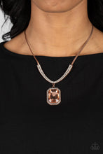 Load image into Gallery viewer, Paparazzi Necklaces Fit for a DRAMA QUEEN - Copper