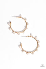 Load image into Gallery viewer, Paparazzi Earrings Night at the Gala - Gold