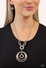 Load image into Gallery viewer, Paparazzi Necklace High HOOPS - Silver Coming Soon