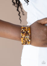 Load image into Gallery viewer, Pre Order Paparazzi Bracelets HAUTE Under The Collar - Yellow