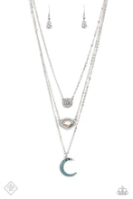 Load image into Gallery viewer, Paparazzi Necklace Lunar Lineup - Blue