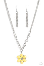 Load image into Gallery viewer, Dazzling Dahlia - Yellow Necklace