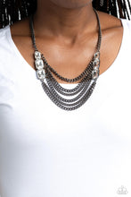 Load image into Gallery viewer, Paparazzi Necklace Come CHAIN or Shine - Black