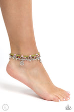 Load image into Gallery viewer, Paparazzi Bracelet Surfing Safari - Green Anklet Coming Soon