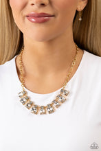 Load image into Gallery viewer, Paparazzi Necklaces Fitted Fantasy - Gold Coming Soon