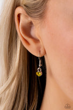 Load image into Gallery viewer, Paparazzi Necklaces KISS the Mark - Yellow Coming Soon