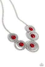 Load image into Gallery viewer, Paparazzi Necklaces Dramatic Darling - Red Coming Soon