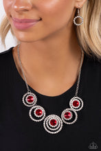 Load image into Gallery viewer, Paparazzi Necklaces Dramatic Darling - Red Coming Soon