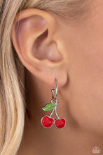 Load image into Gallery viewer, Paparazzi Earrings Cherry Caliber - Red Coming Soon