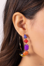 Load image into Gallery viewer, Paparazzi Earrings Geometric Gamer - Multi Coming Soon