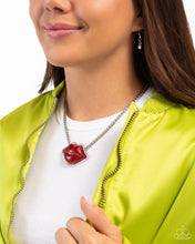 Load image into Gallery viewer, Paparazzi Necklaces Lip Locked - Red Coming Soon