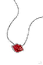 Load image into Gallery viewer, Paparazzi Necklaces Lip Locked - Red Coming Soon