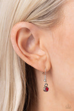 Load image into Gallery viewer, Paparazzi Necklace Clearly Carabiner - Red Coming Soon