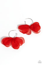 Load image into Gallery viewer, Paparazzi Earrings Chiffon Class - Red Coming Soon