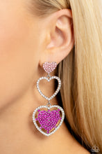 Load image into Gallery viewer, Paparazzi Earrings Couples Celebration - Pink Coming Soon