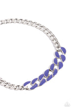 Load image into Gallery viewer, Paparazzi Necklaces CURB Craze - Blue Coming Soon