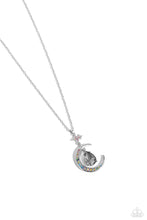 Load image into Gallery viewer, Paparazzi Necklace Talking to the Moon - Silver Coming Soon