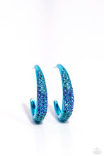 Load image into Gallery viewer, Paparazzi Earrings Obsessed with Ombré - Blue Coming Soon