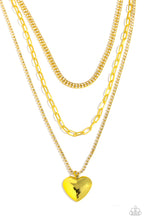 Load image into Gallery viewer, Paparazzi Necklace Caring Cascade - Yellow Coming Soon