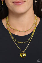 Load image into Gallery viewer, Paparazzi Necklace Caring Cascade - Yellow Coming Soon