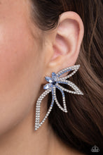 Load image into Gallery viewer, Paparazzi Earrings Twinkling Tulip - Blue Coming Soon
