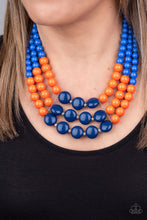 Load image into Gallery viewer, Paparazzi Necklaces Beach Bauble - Blue