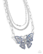 Load image into Gallery viewer, Paparazzi Necklace Winged Wonder - Blue Coming Soon