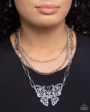 Load image into Gallery viewer, Paparazzi Necklace Winged Wonder - Blue Coming Soon