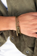 Load image into Gallery viewer, Paparazzi Bracelets Industrial Instincts - Brass