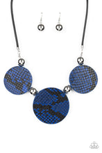 Load image into Gallery viewer, Paparazzi Necklaces Viper Pit - Blue